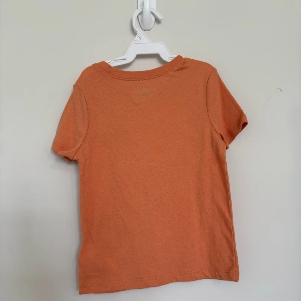 NWT Old Navy Kids Orange T-Shirt Size 3T 100% Cotton
